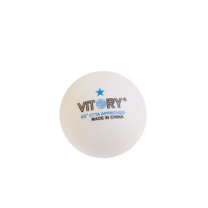 Кулькі для настільного тенісу 6 штук VITORY MT-1891-WHITE