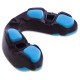 Капа боксерська однощелепна  розмір L Zelart BO-0062-BLACK-BLUE чорно-синя у футлярі