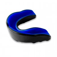 Капа для боксу однощелепна розмір S BDB-6606-S-BLACK-BLUE чорно-синій