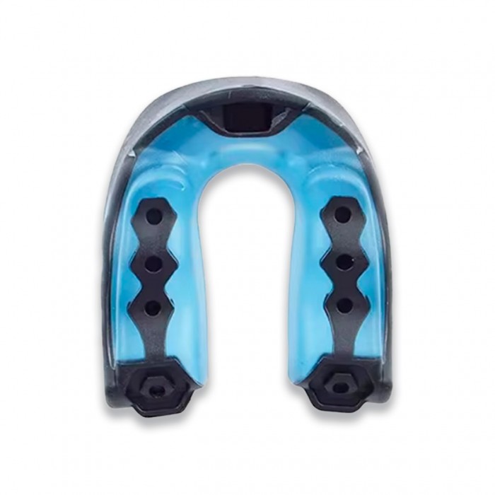 Капа для боксу однощелепна SP-Sport BO-7773-BLACK-BLUE чорно-синього кольору