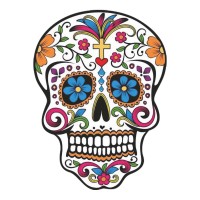 Термоналіпка Scull #1111111166 череп А6