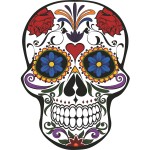 Термоналіпка Scull #1111111234 череп А4