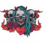 Термоналіпка Scull #1111111272 череп А5