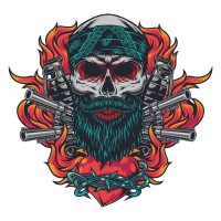 Термоналіпка Scull #1111111319 череп А6