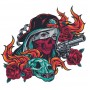 Термоналіпка Scull #1111111364 череп А5