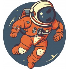 Термоналіпка Космонавт-1  #1111112637 А6
