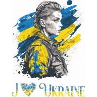 Термоналіпка  Дівчина блонда #1111112323 А4