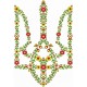 Термоналіпка Герб України з квітів #1111111661 А5 формату на текстиль