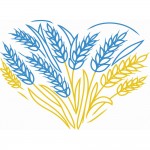 Термоналіпка Серце з колосків #1111111838 А4