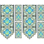 Термоналіпка Вишиванка з гербом #1111112149 А4