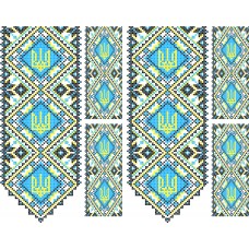 Термоналіпка Вишиванка з гербом #1111112149 А4