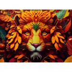 Термоналіпка Лев картина #1111112057 А4