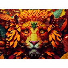Термоналіпка Лев картина #1111112071 А6