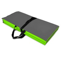 Килимок каремат книжка 185х72х1см сіро-салатовий Kumm ST0000002400