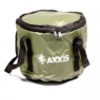 Відро для риболовлі з кришкою AXXIS хакі ax-1309