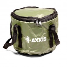 Відро для риболовлі з кришкою AXXIS хакі ax-1309