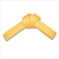 Пояс для кімоно 260см жовтий Kumm SF0000001786